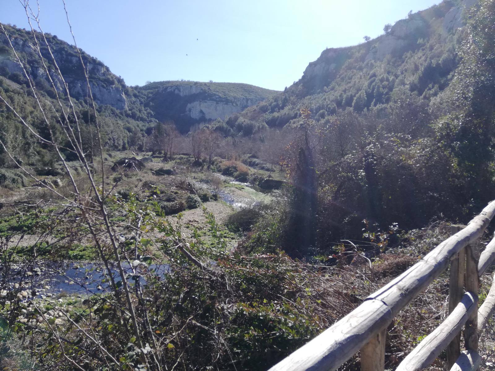 Vecchia ferrovia Val d'Anapo - escursione Sortino Cassaro Sicilia